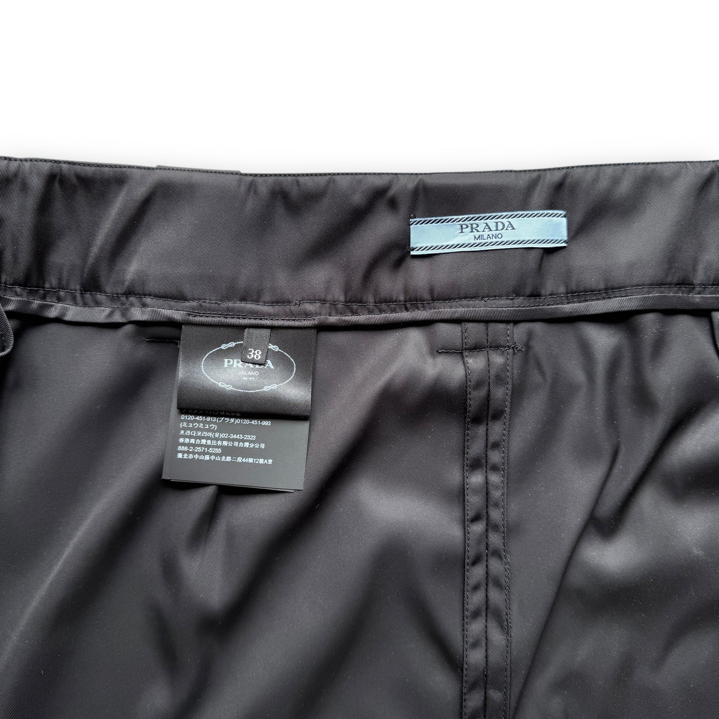 Prada Mainline Nylon Skirt