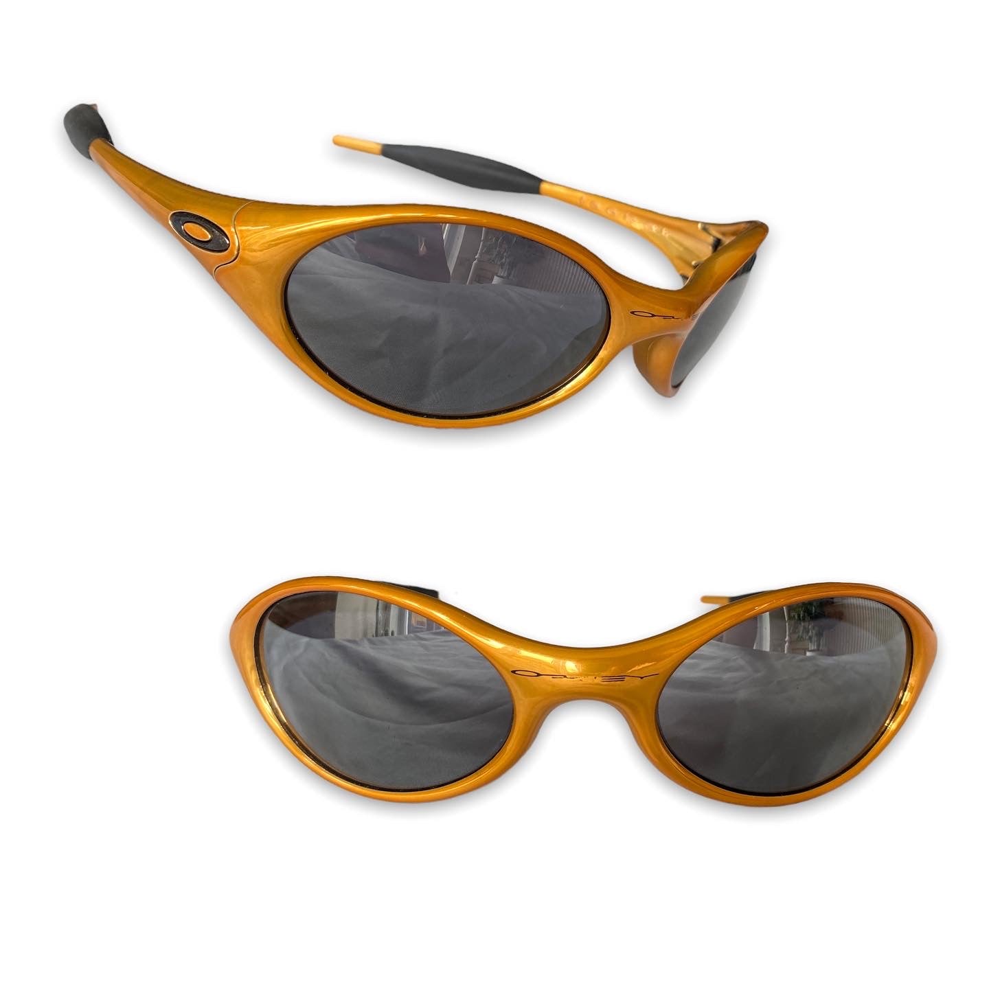 Oakley Eye Jacket Electric Mustard/Black Iridium