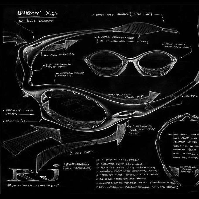 Oakley Pro Racing Jacket Jet Black/Black Vented Polarized
