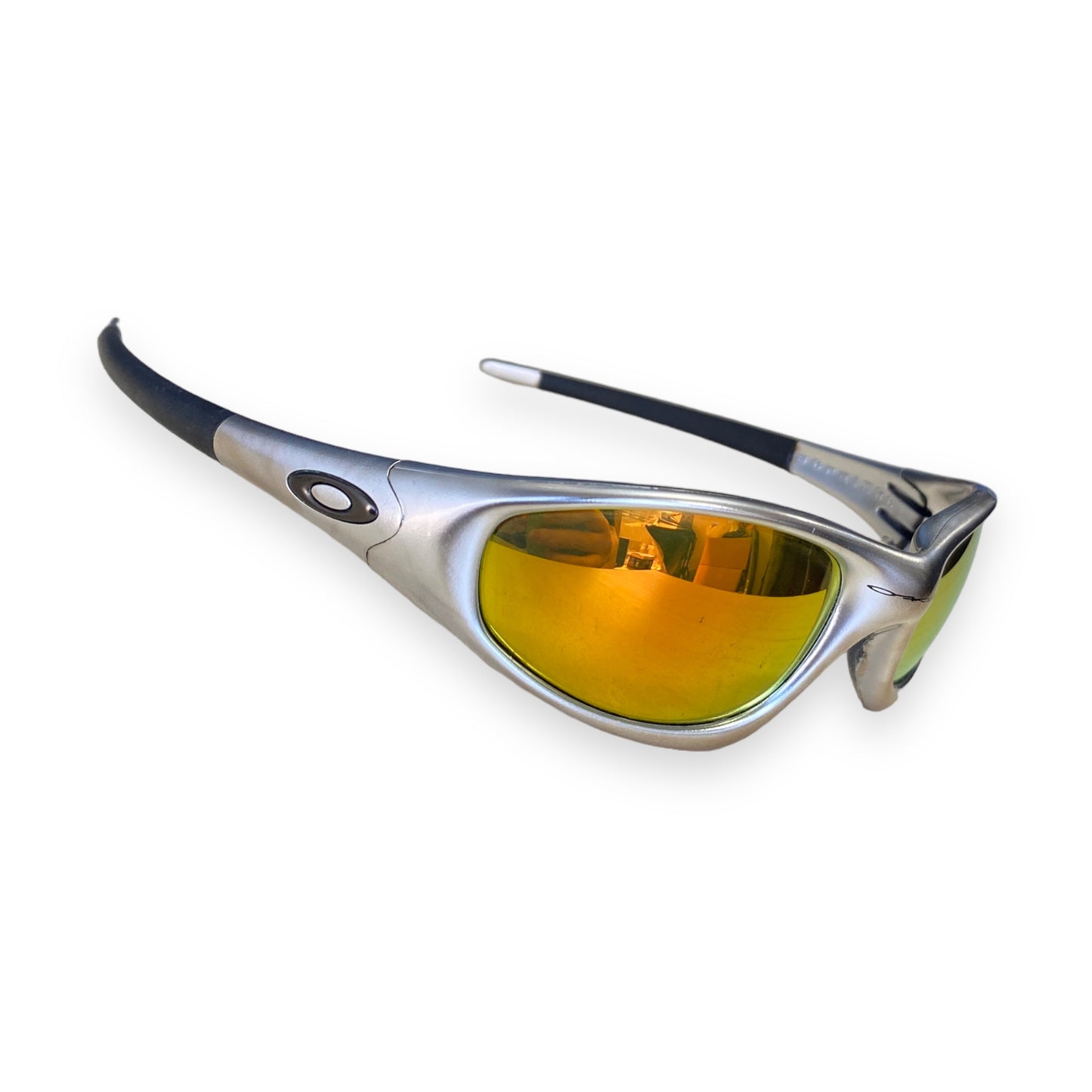 Oakley Straight Jacket Silver/Fire Iridium