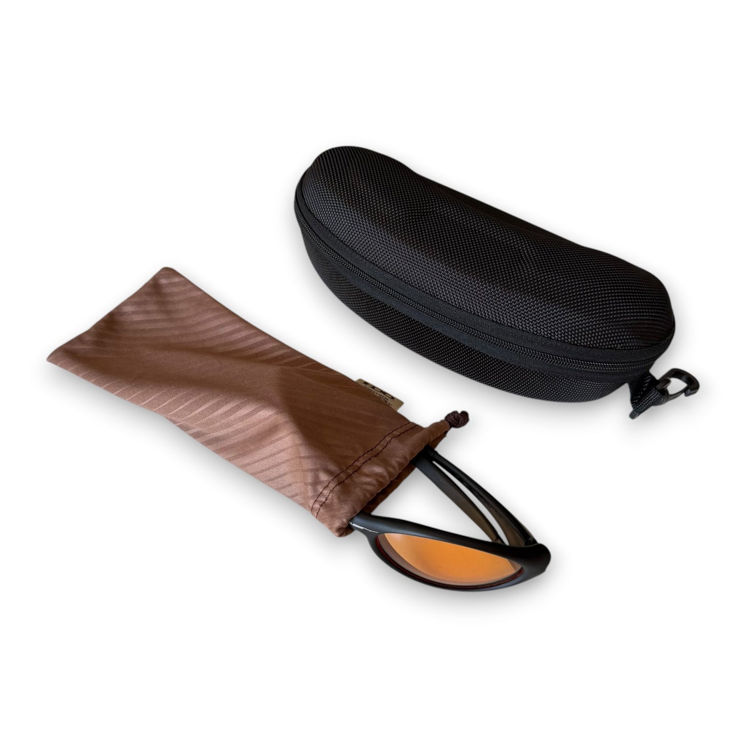 Oakley New Eye Jacket Black/Persimmon Iridium