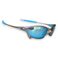 Oakley X-Metal Juliet Plasma/Electric Blue Polarized Custom