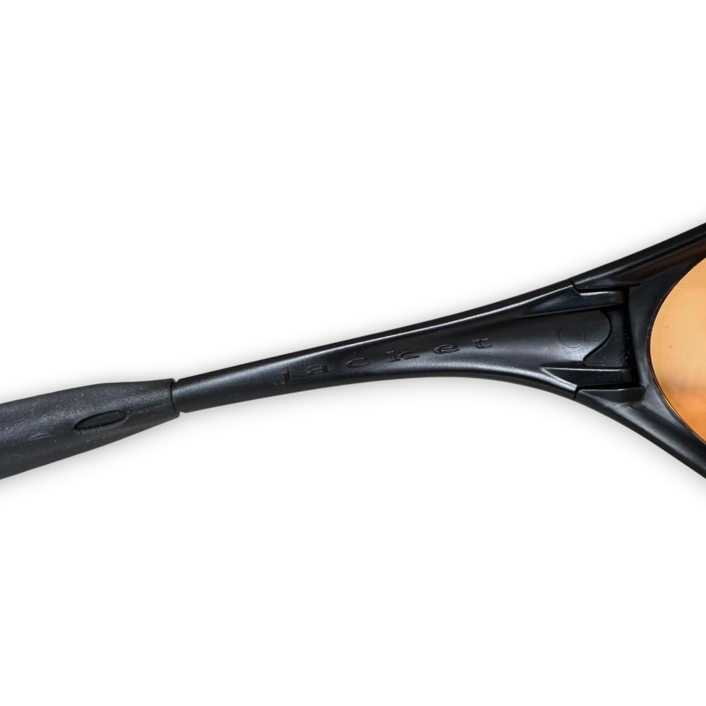 Oakley New Eye Jacket Black/Persimmon Iridium