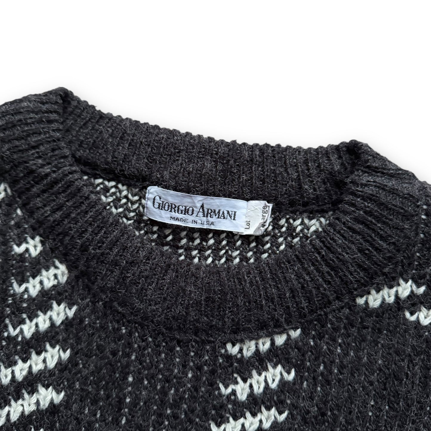 Giorgio Armani Wool Sweater - 1980s