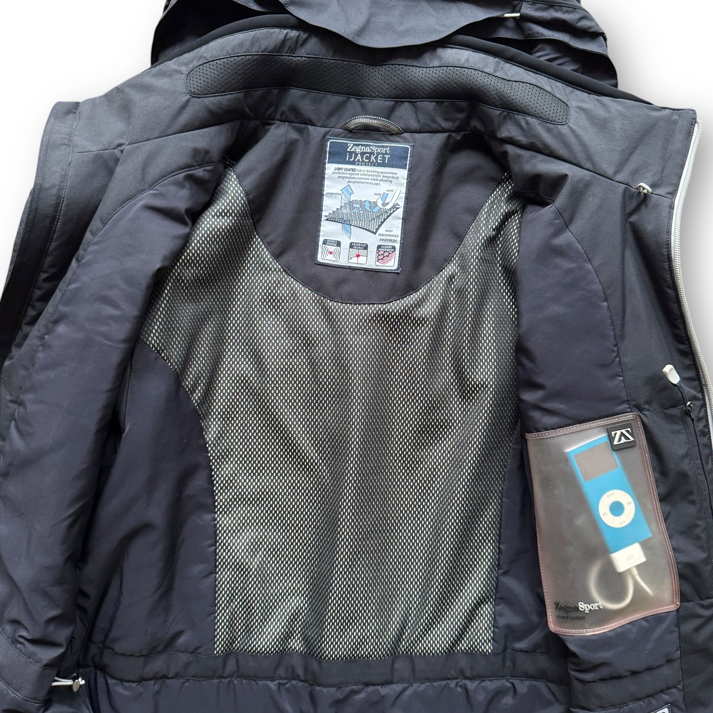 Zegna Sport iPod Control Technical Ski Jacket