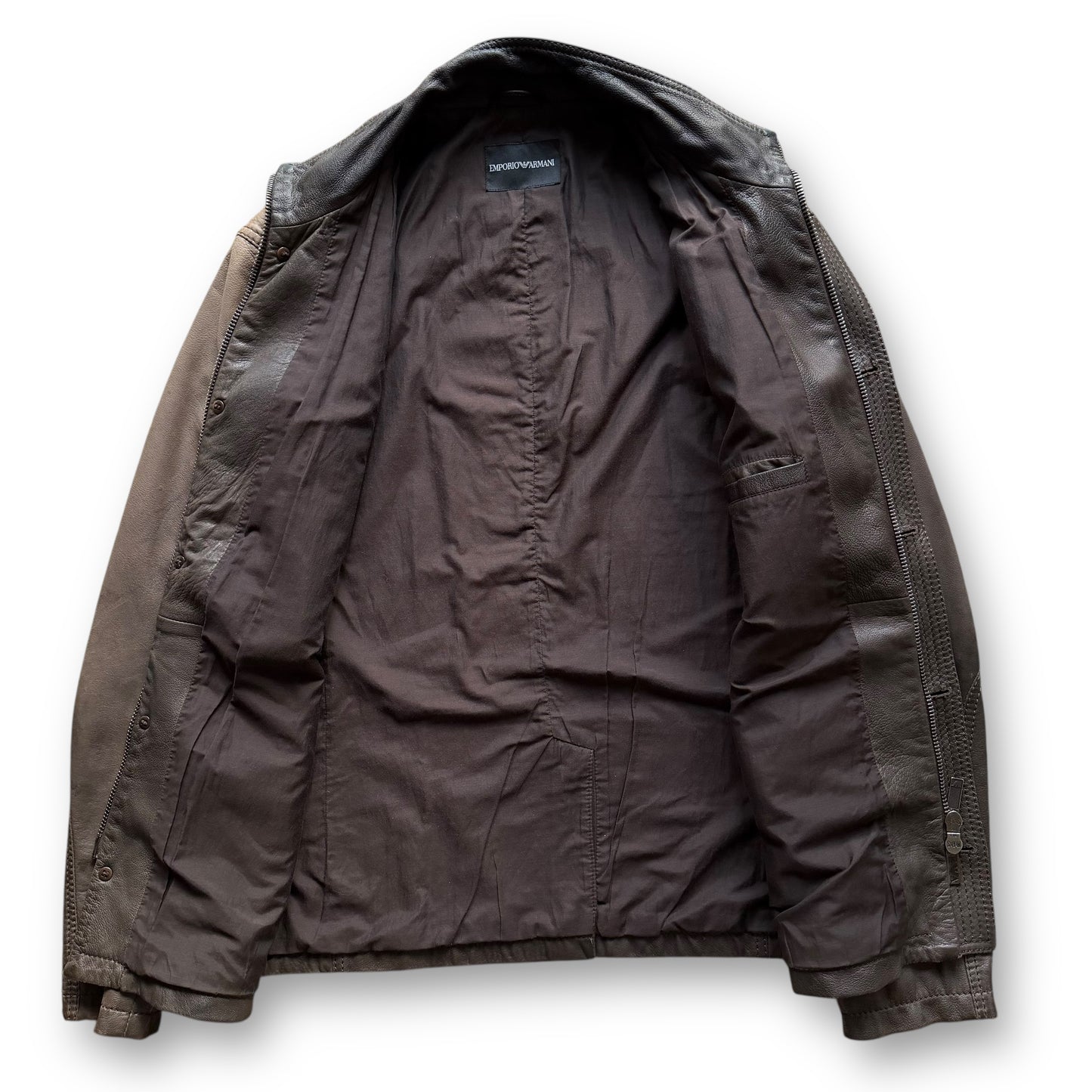 Emporio Armani Leather Jacket - 2007