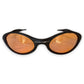 Oakley New Eye Jacket Black/Persimmon Iridium