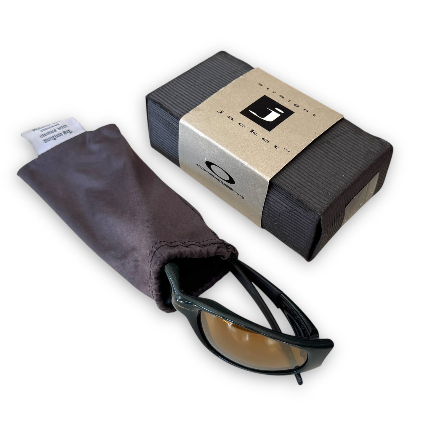 Oakley OG Straight Jacket Emerald/Gold Iridium - 1996