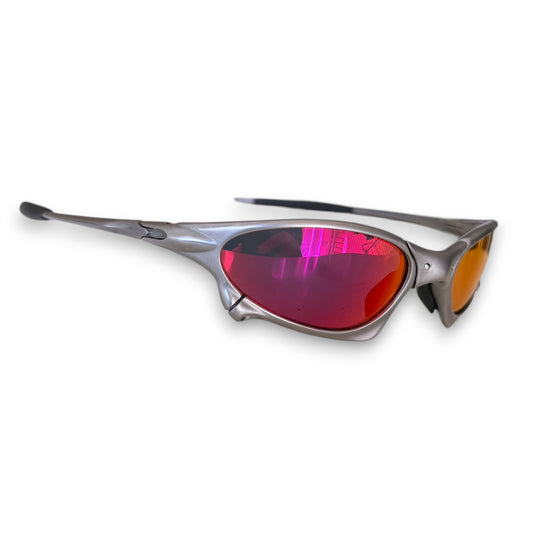 Oakley X-Metal Penny Titanium/Ruby - Box & Coin