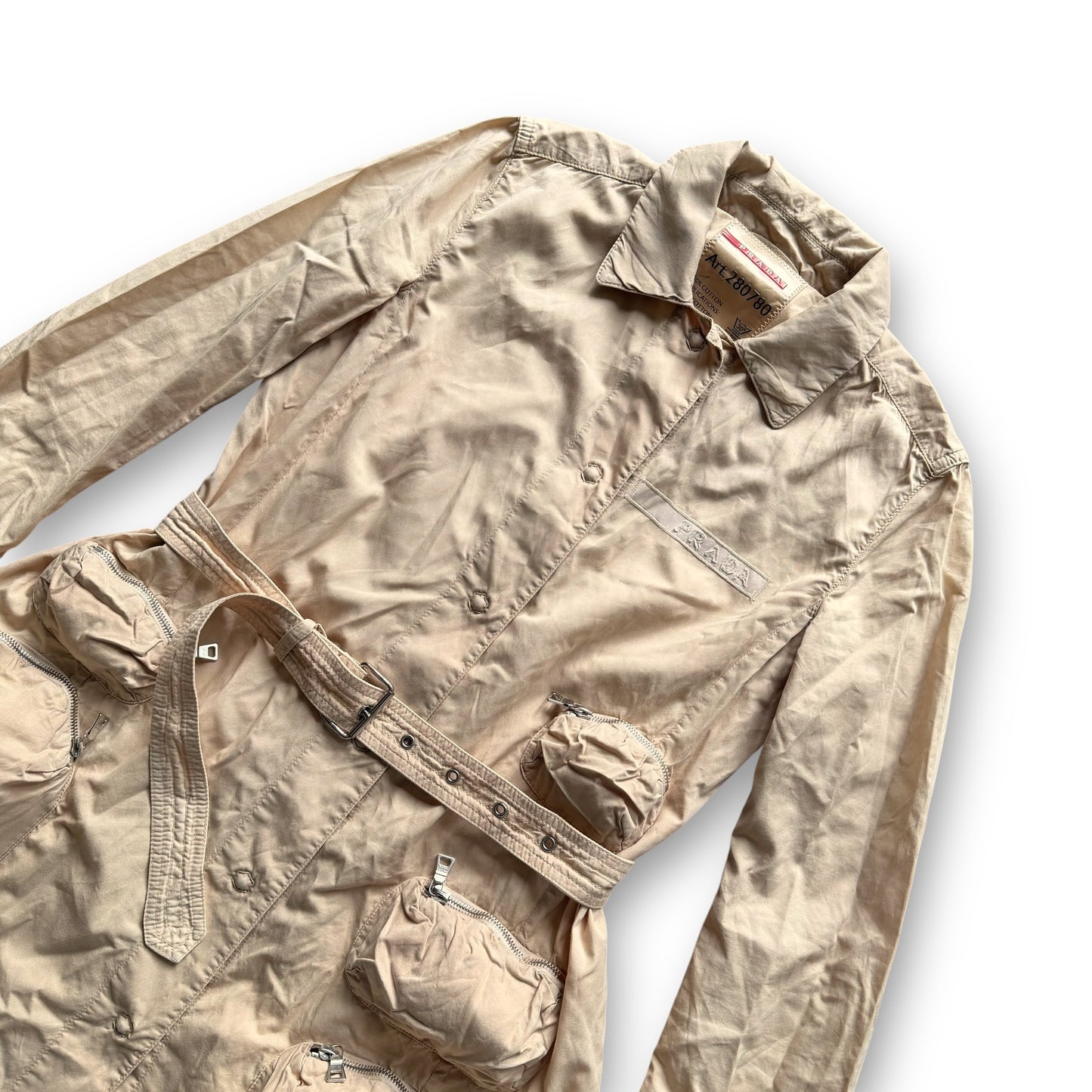 Prada Sport Cargo Trench Coat