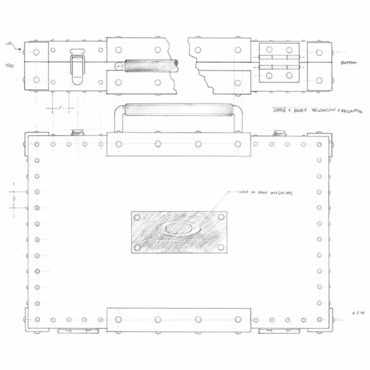 Oakley Metal Sales Representative Briefcase - Gen 1