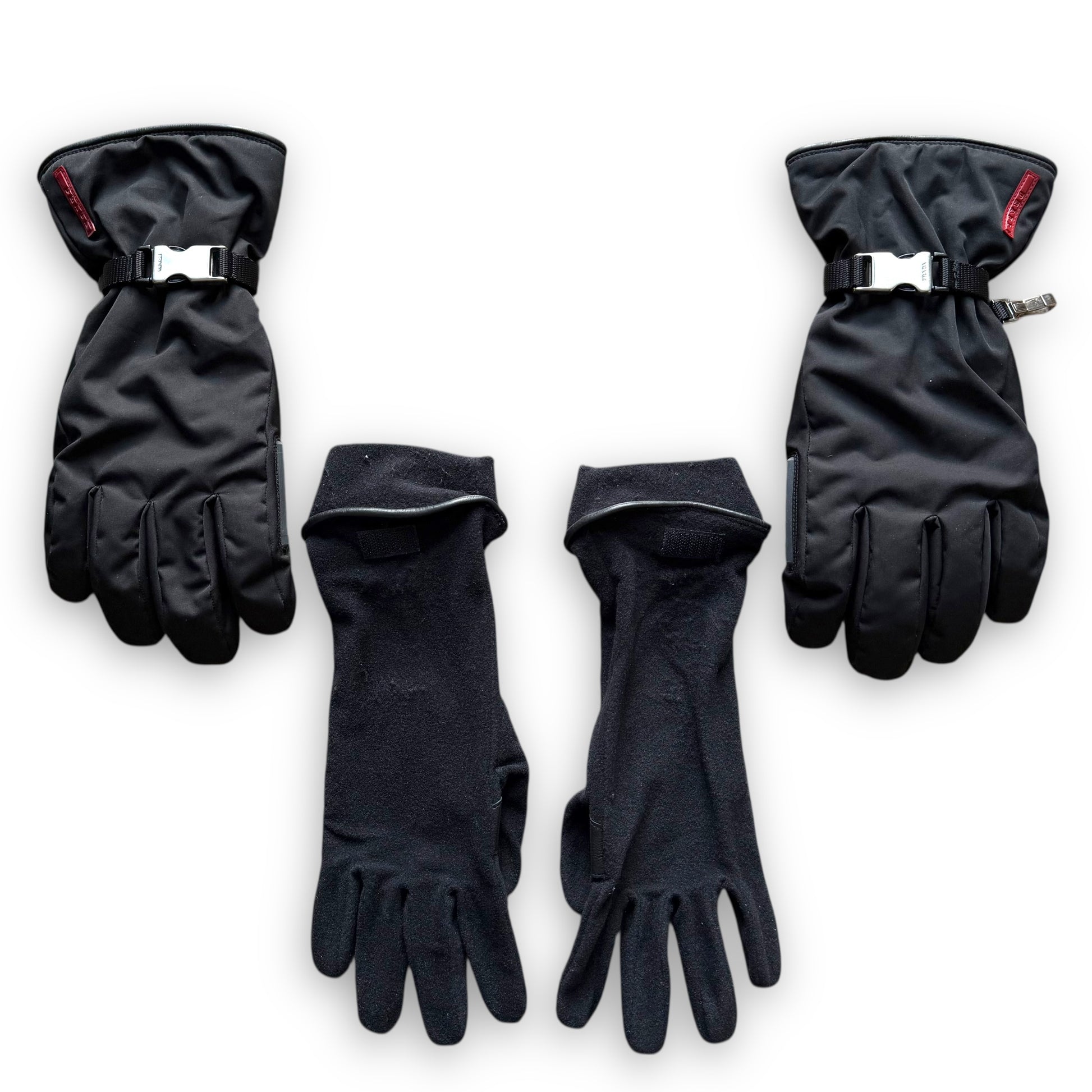prada ski handschuhe Prada Sport Gore-Tex 2-in-1 Ski Gloves