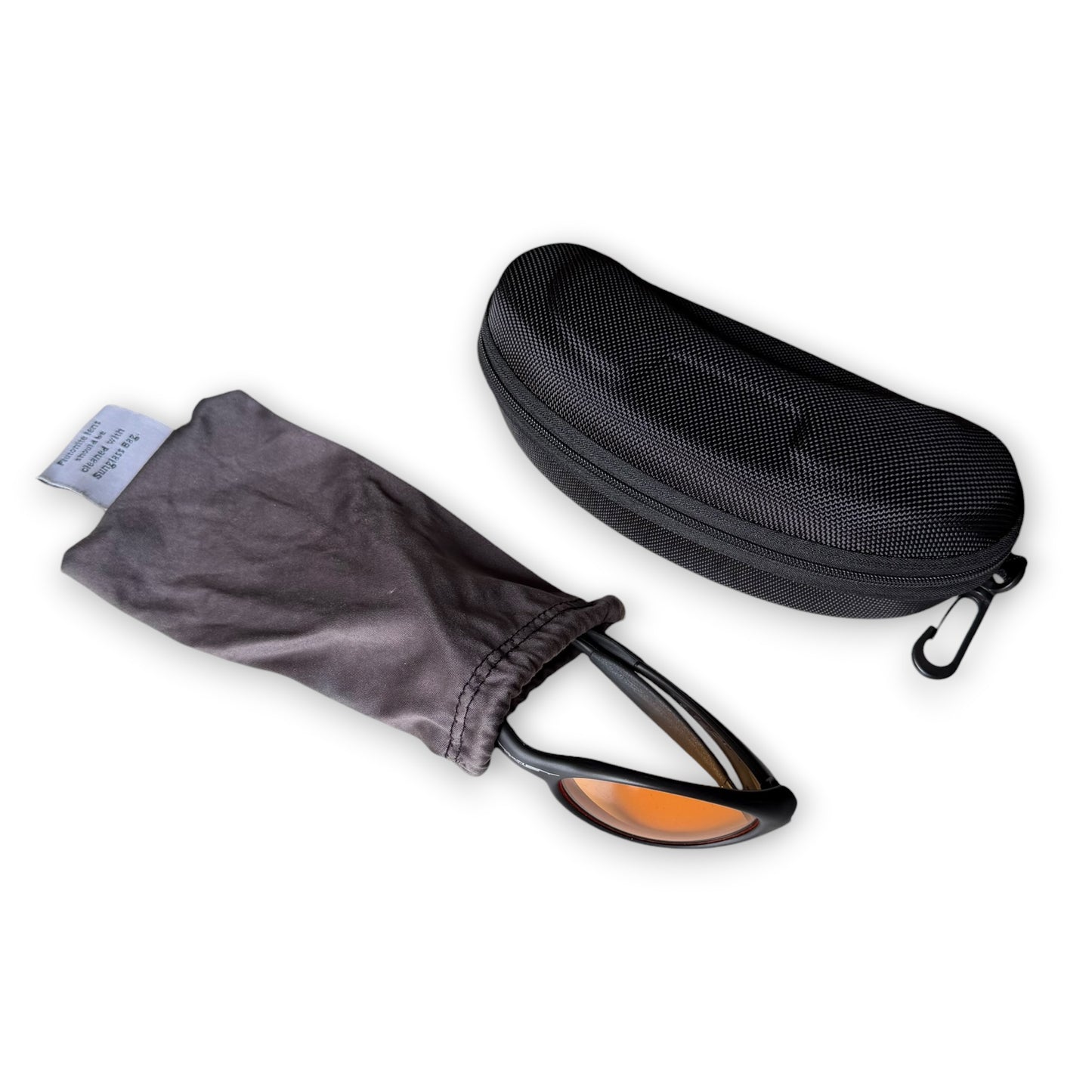 Oakley New Eye Jacket Black/Persimmon Iridium