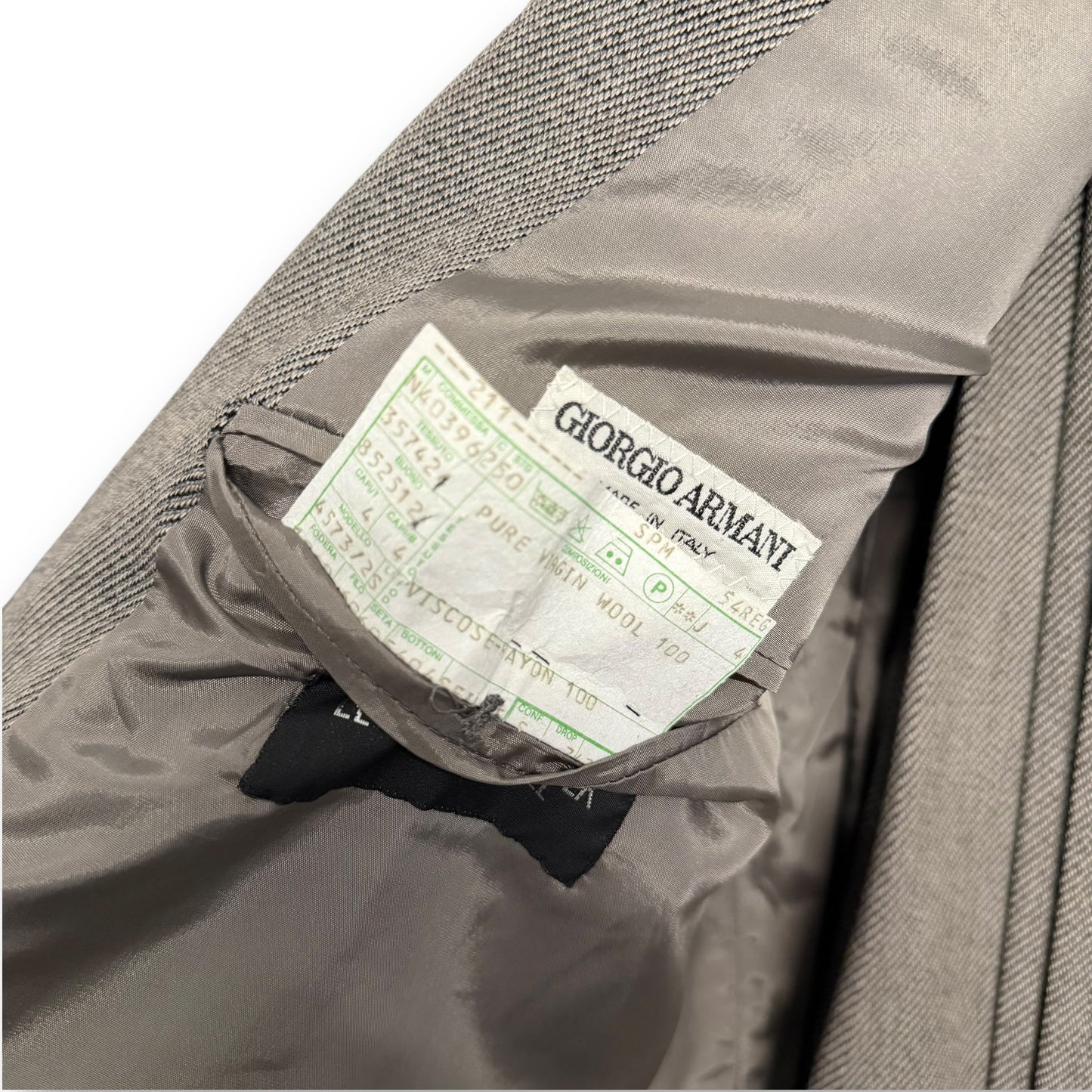 Giorgio Armani Mainline Double-Breasted Power Suit - 1980s