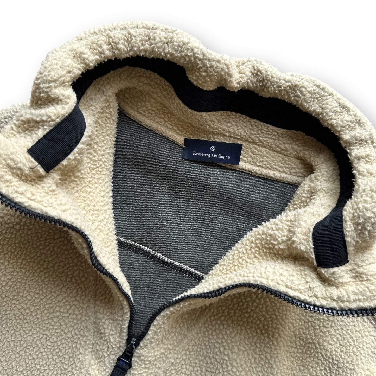 Ermenegildo Zegna 1/4 Zip Sherpa Fleece