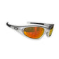 Oakley Straight Jacket Polished Aluminium/Fire Iridium