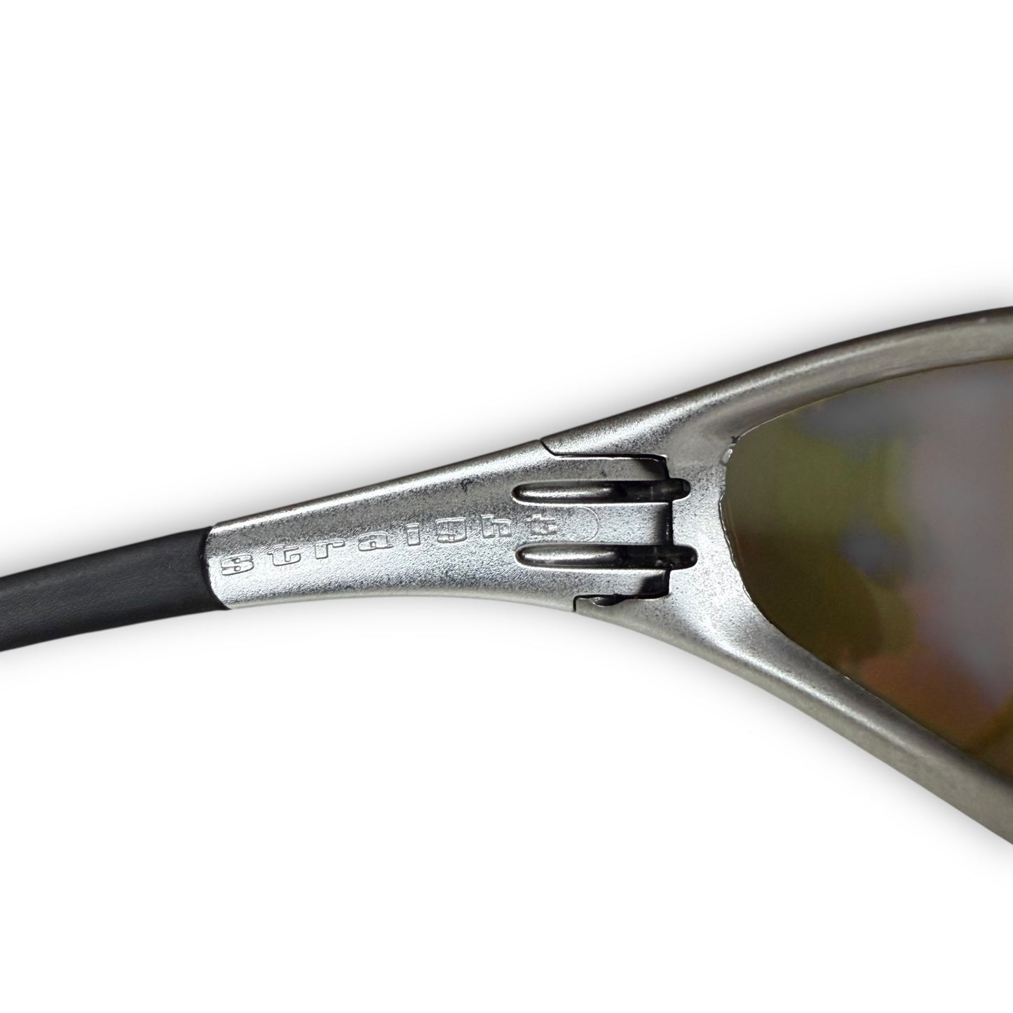 Oakley Straight Jacket Polished Aluminium/Fire Iridium