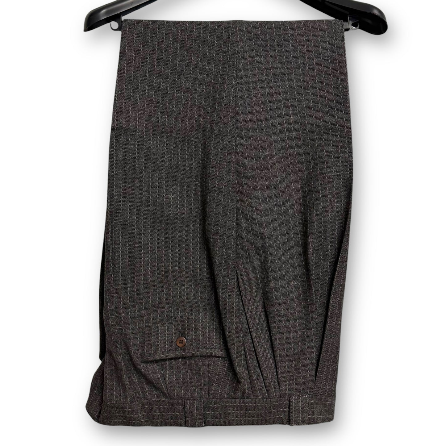 Giorgio Armani ‘Borgonuovo 21’ Double-Breasted Pinstripe Power Suit - 1980s