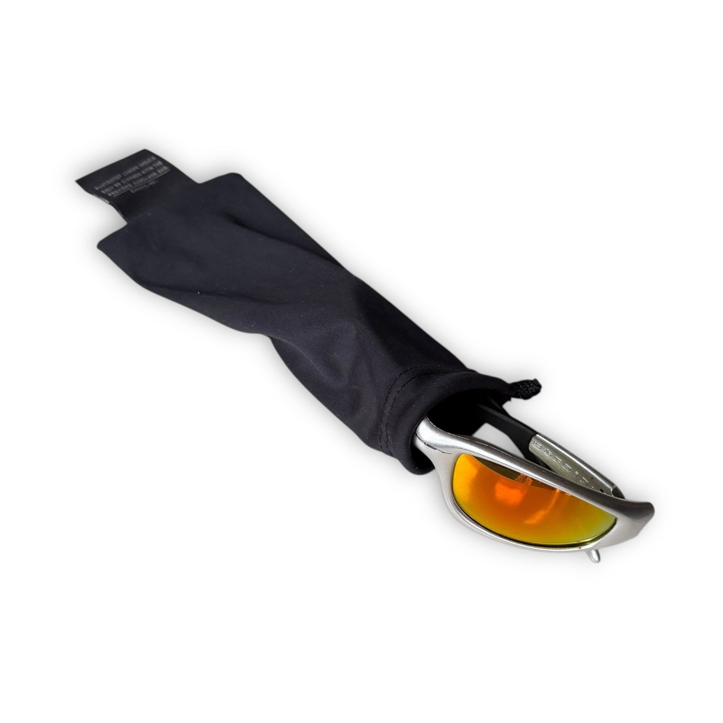 Oakley Straight Jacket Polished Aluminium/Fire Iridium