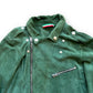 Moschino Mainline Green Suede Jacket