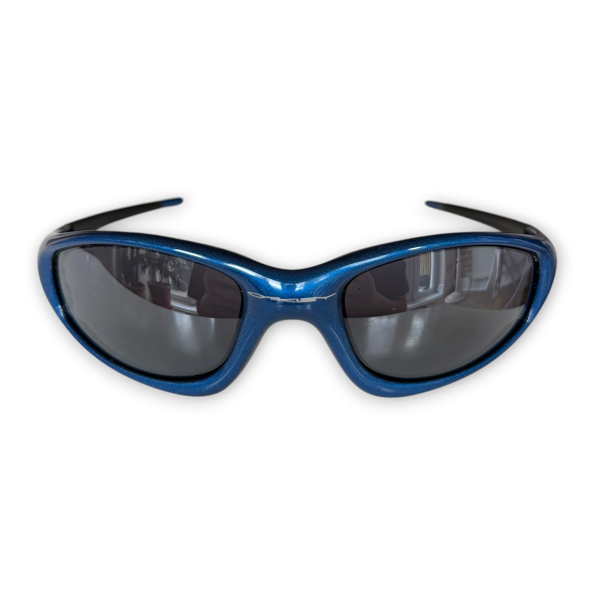 Oakley Straight Jacket Blue/Black Iridium