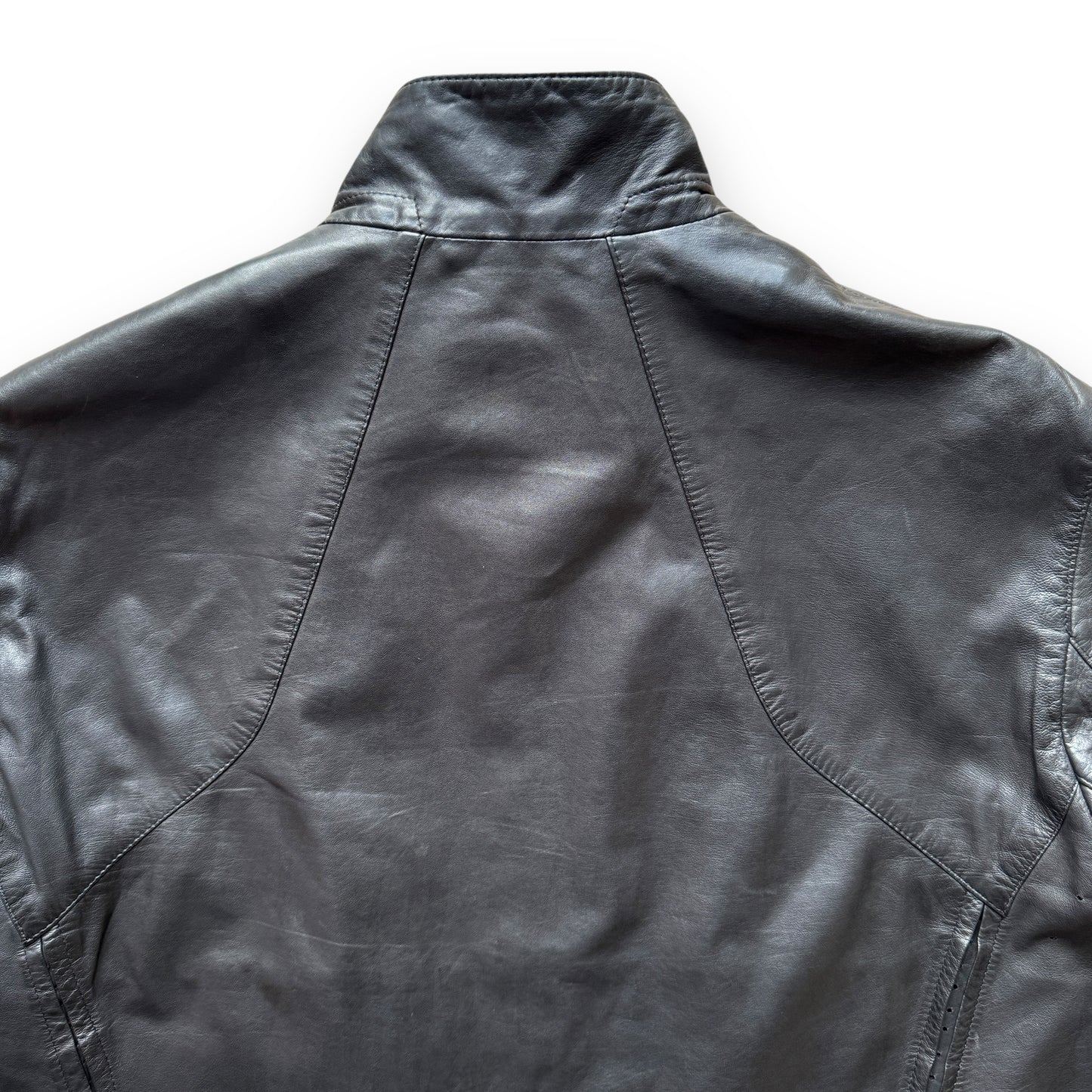 Zegna Sport Technical Leather Jacket