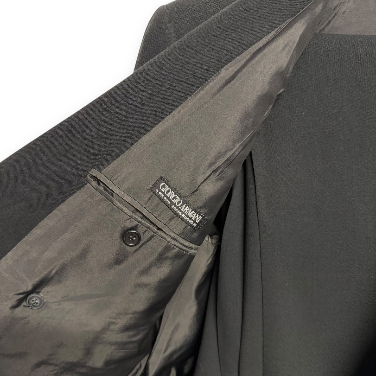 Giorgio Armani ‘Borgonuovo 21’ Double-Breasted Power Suit - 1980s