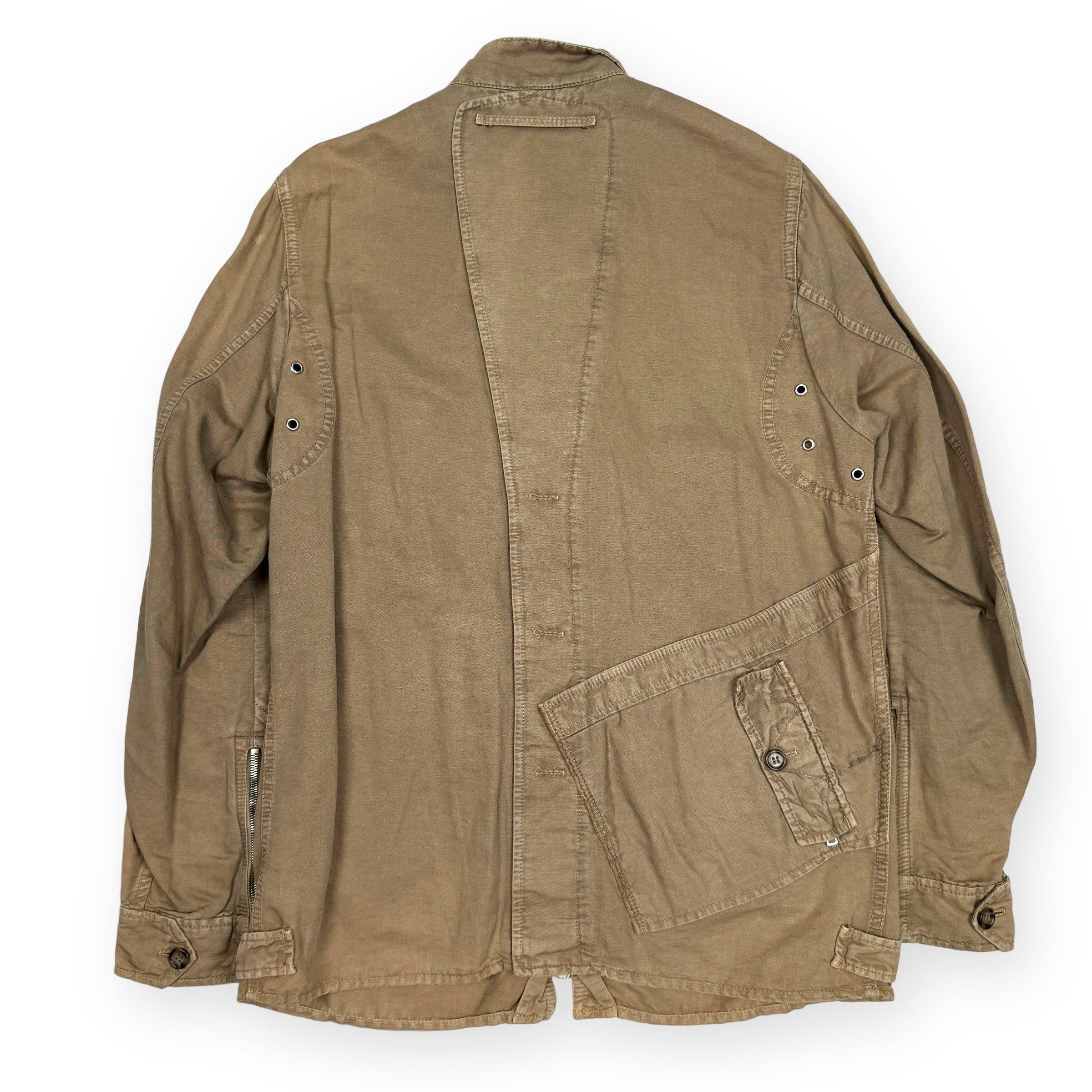 Prada Sport Deconstructed Military Jacket