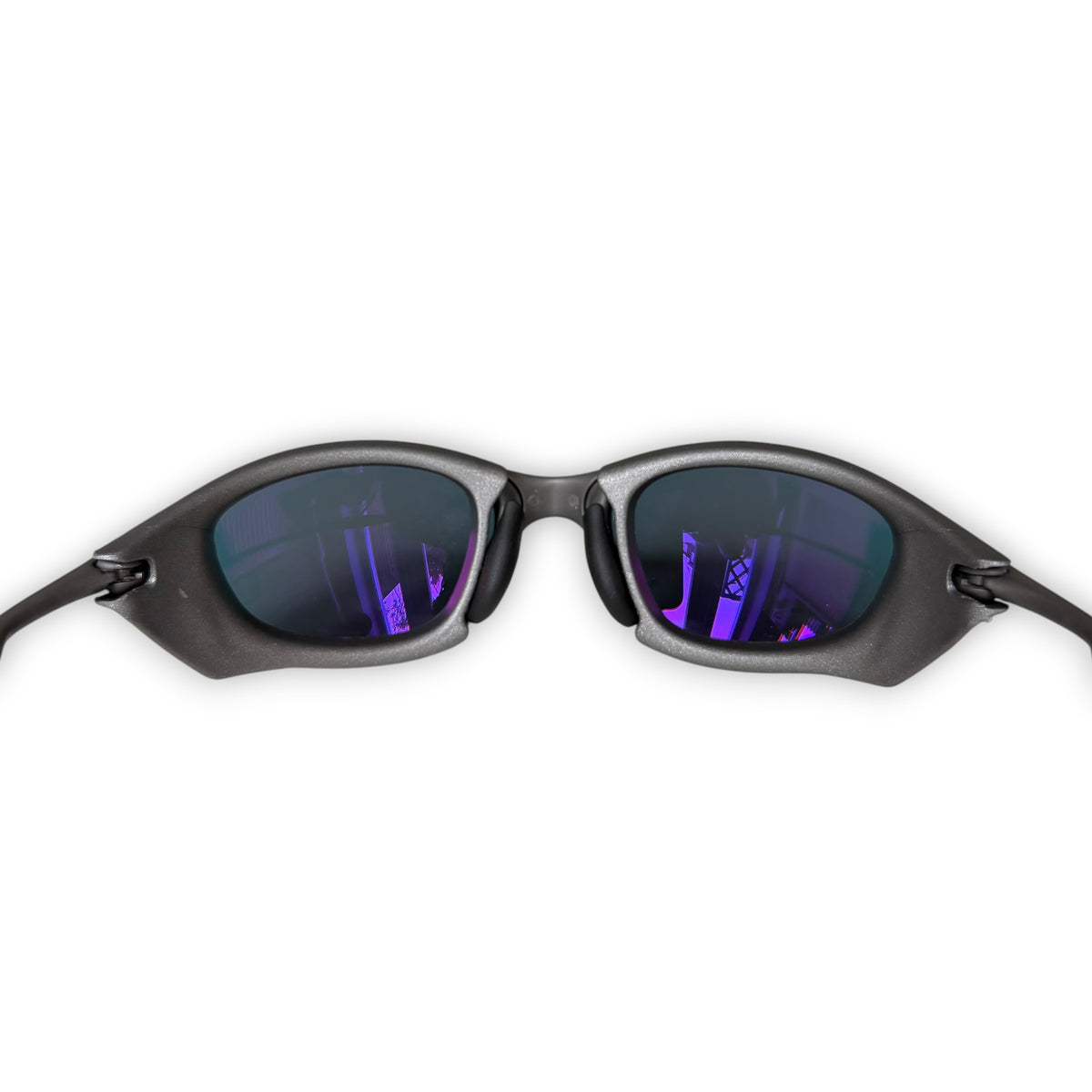Oakley X-Metal XX Ruby Polarized + Custom Side Blinders