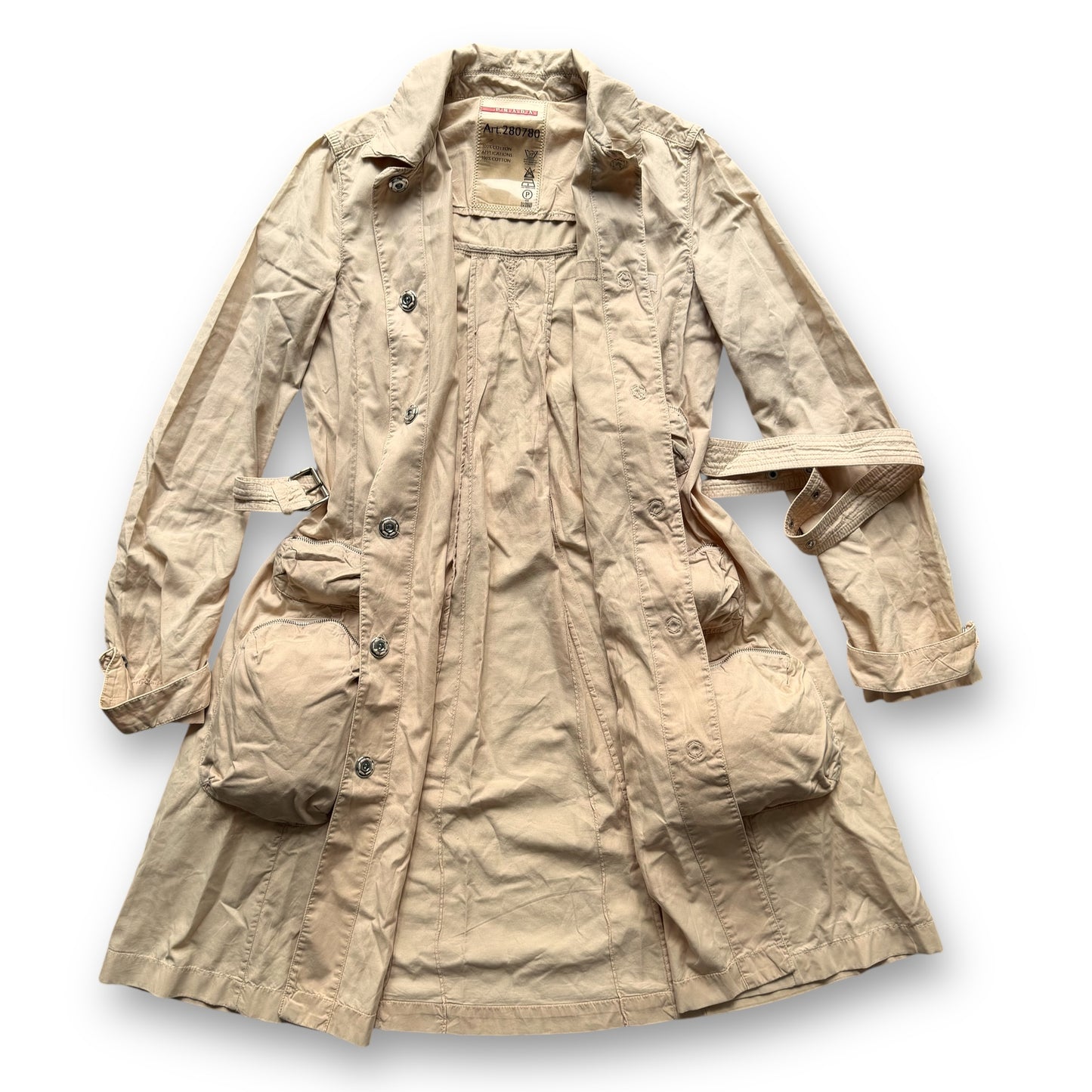 Prada Sport Cargo Trench Coat