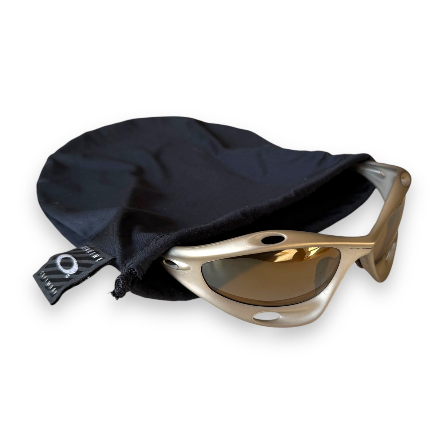 Oakley Racing Jacket Gen 1 FMJ Platinum/Gold Iridium