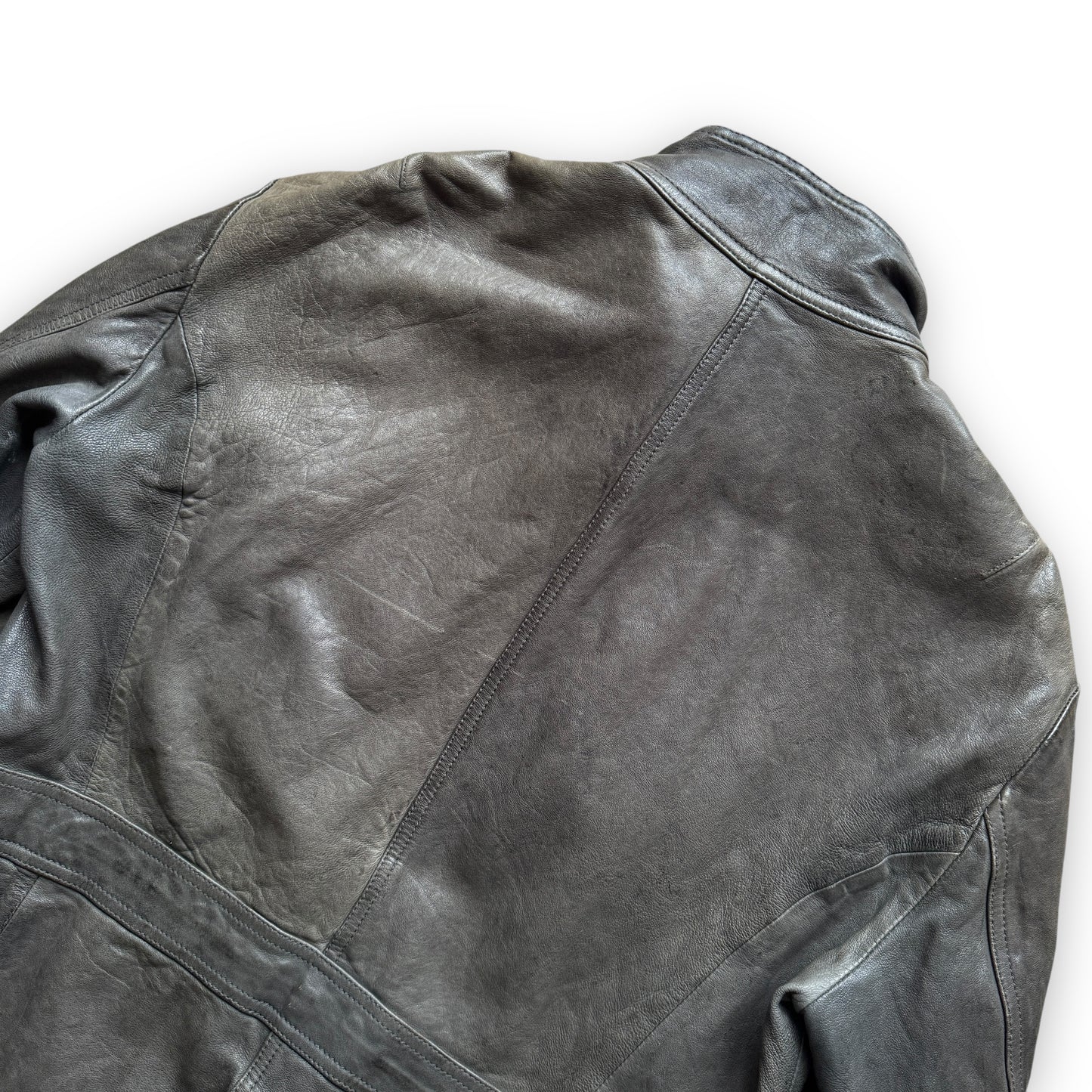 Emporio Armani Leather Field Jacket - 2011