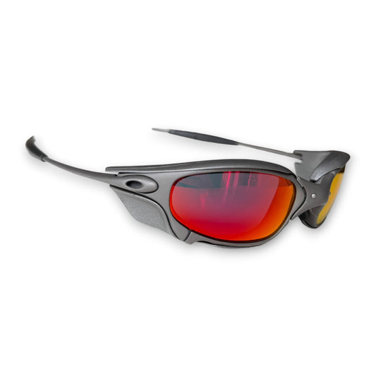 Oakley X-Metal Juliet Ruby Iridium + Side Blinders - X-MEN