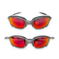 Oakley X-Metal Juliet Ruby Iridium + Side Blinders - X-MEN