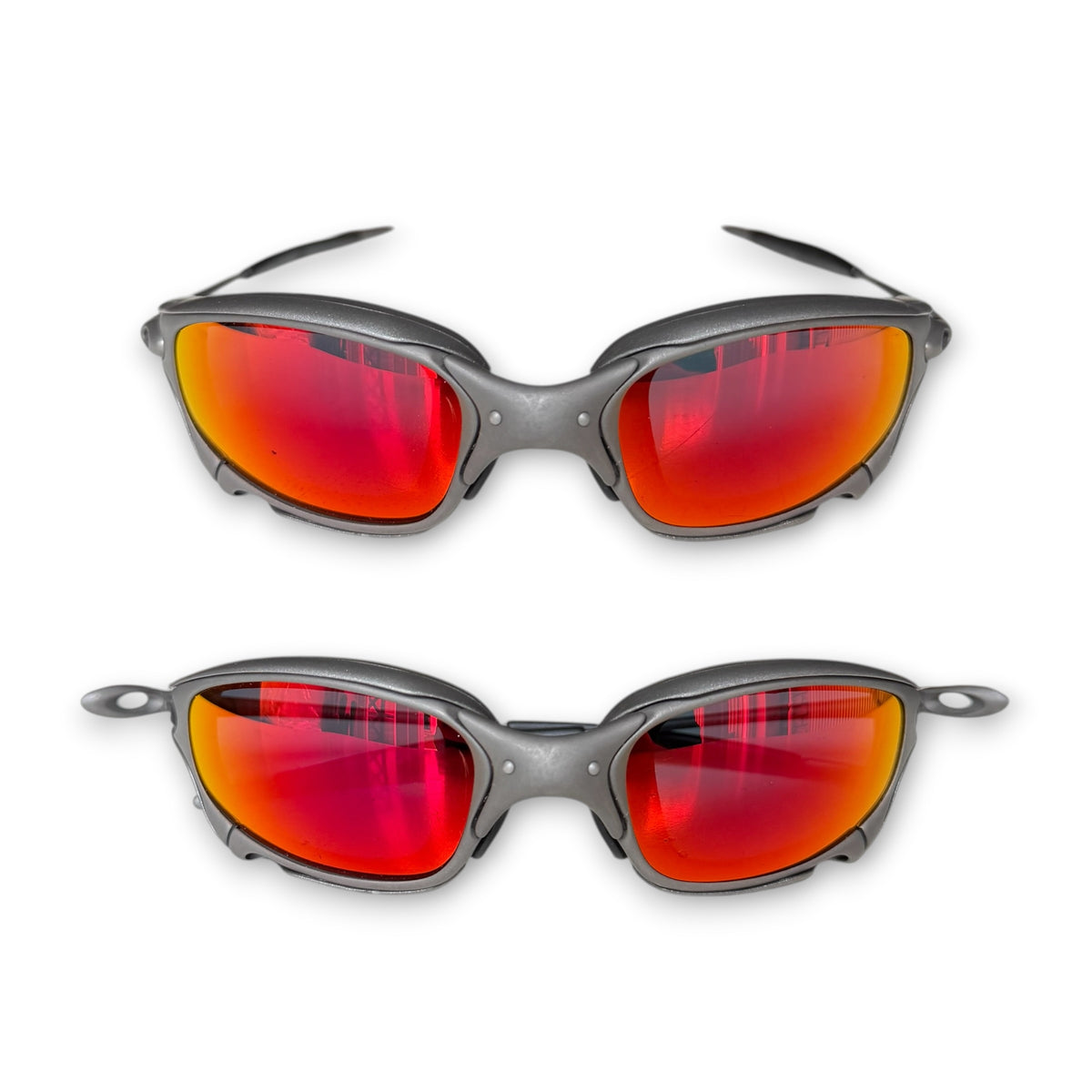 Oakley X-Metal Juliet Ruby Iridium + Side Blinders - X-MEN