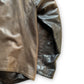 Giorgio Armani Black Label Natural Fade Leather Jacket - 2000s