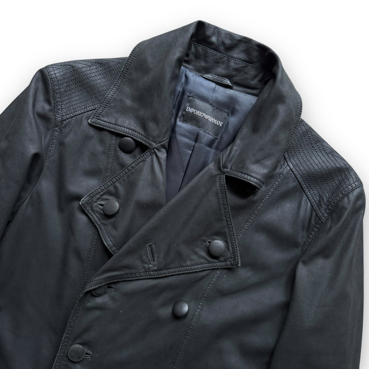 Emporio Armani Double-Breasted Overcoat - 2008