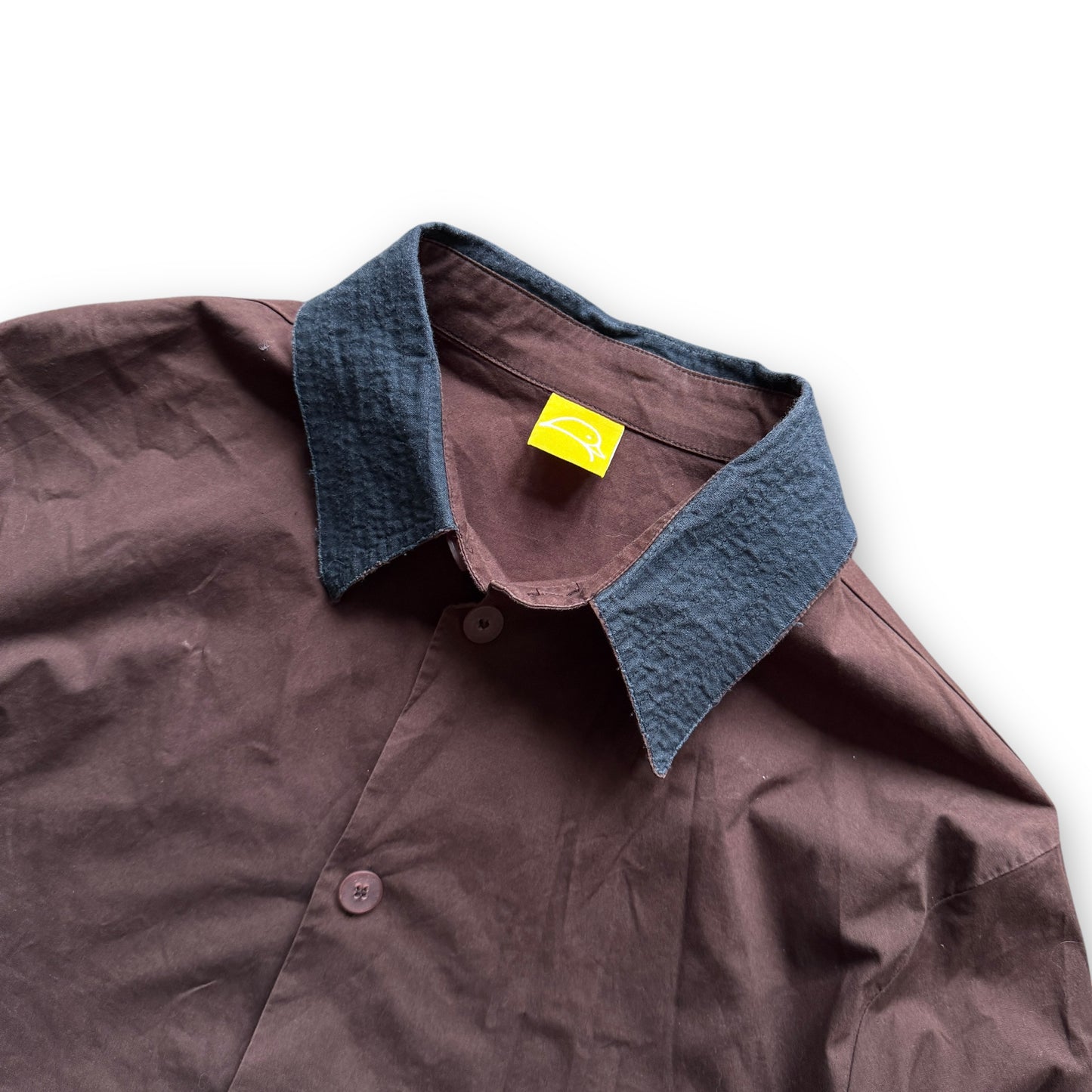 Mandarina Duck Contrast Collar & Cuff Shirt