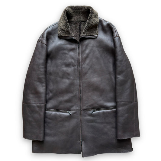 Emporio Armani Lamb Shearling Leather Jacket