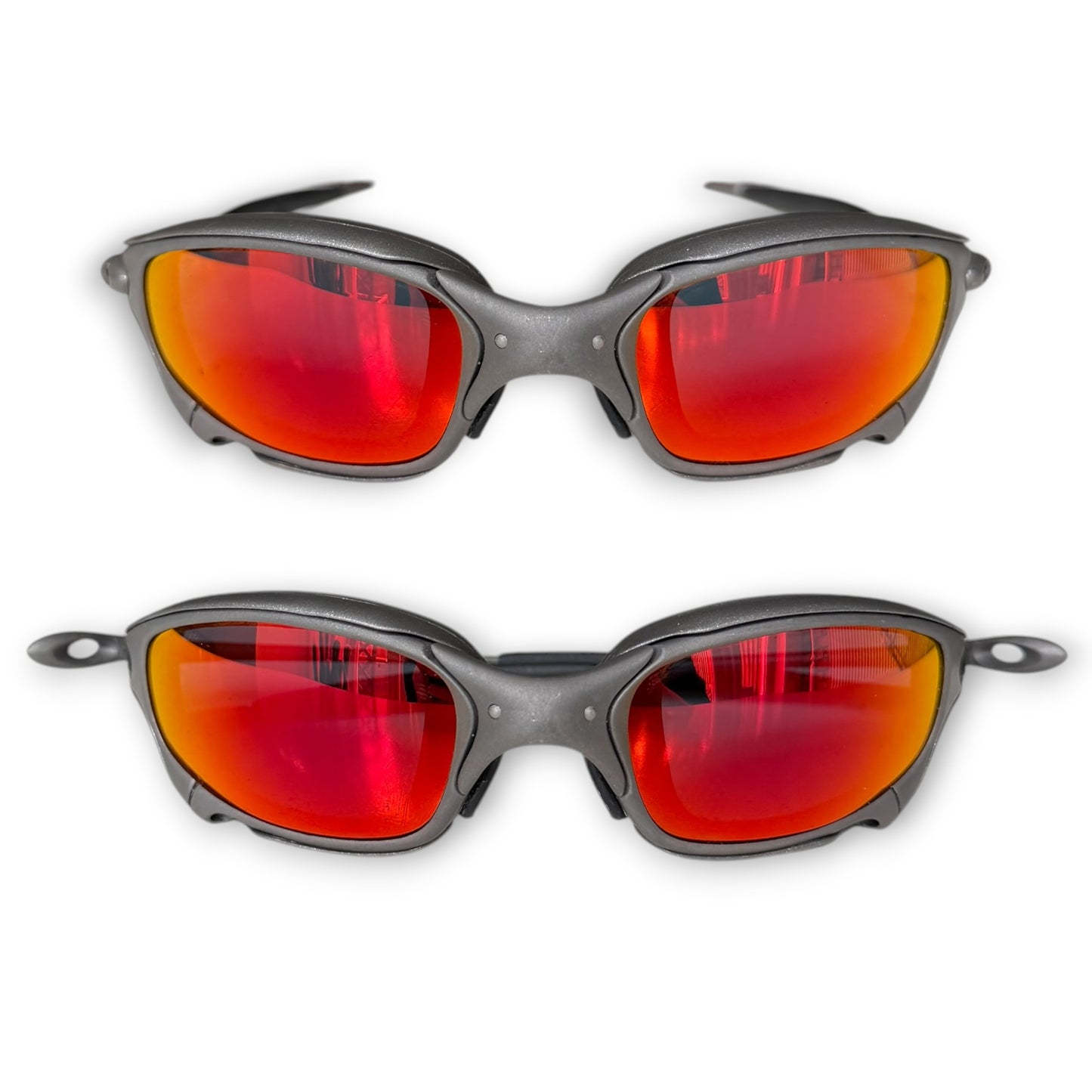 Oakley X-Metal Juliet Ruby + Side Blinders - X-MEN (Box & Coin)