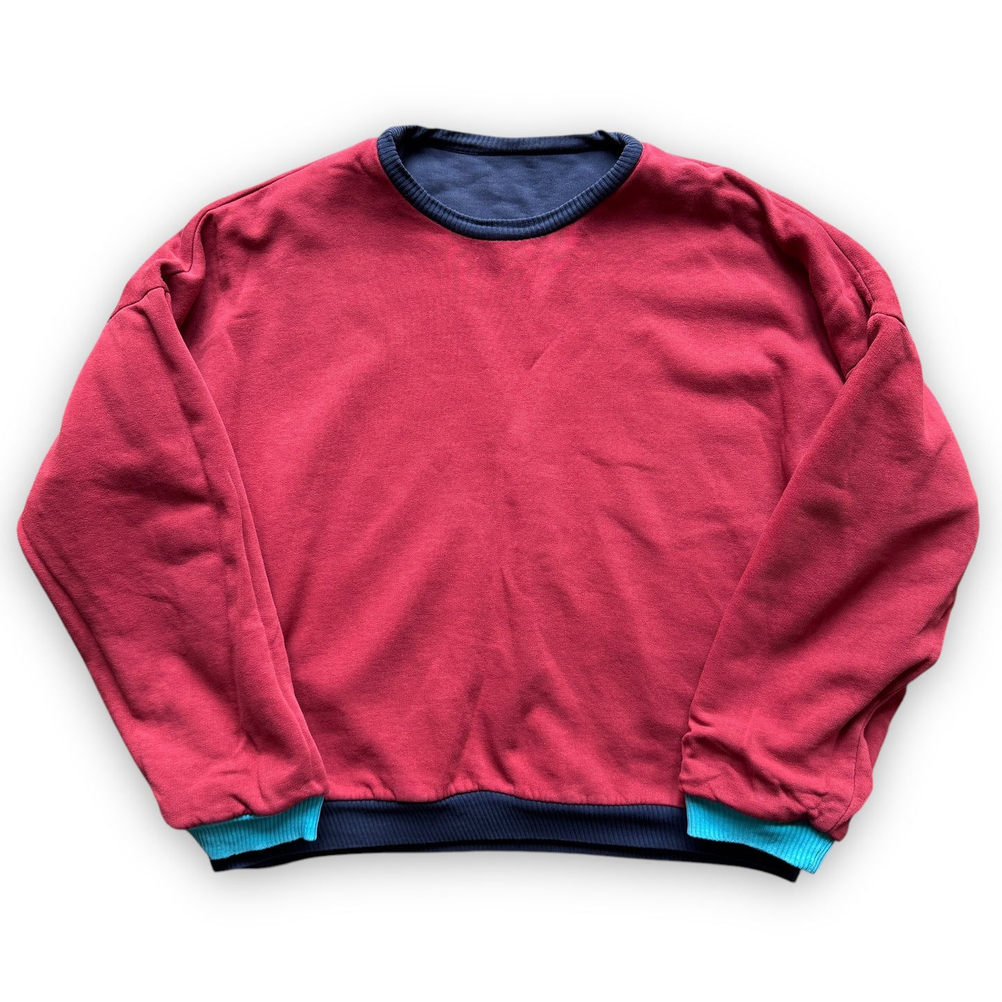 Giorgio Armani Reversible Colour-Block Sweatshirt - 1980s