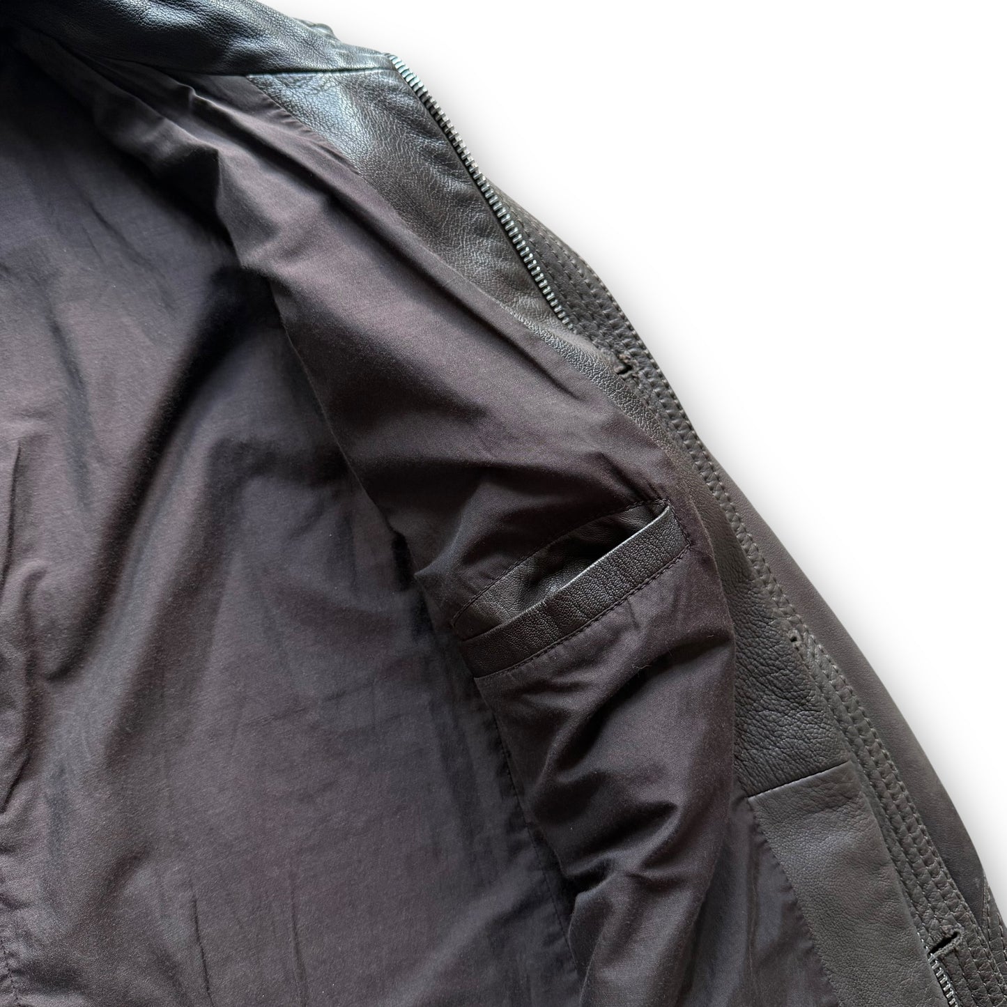 Emporio Armani Leather Jacket - 2007