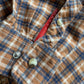 Prada Sport Marble Snap-Button Flannel Shirt