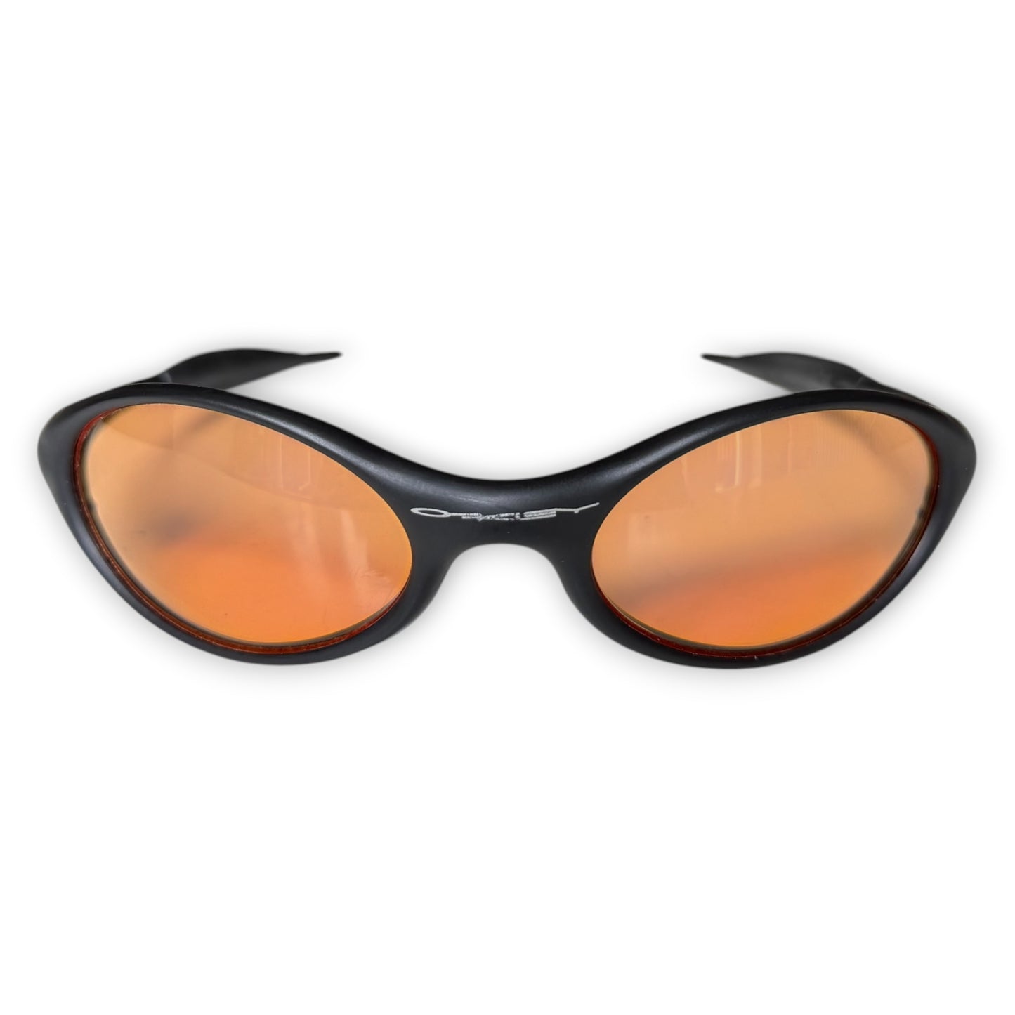Oakley New Eye Jacket Black/Persimmon Iridium