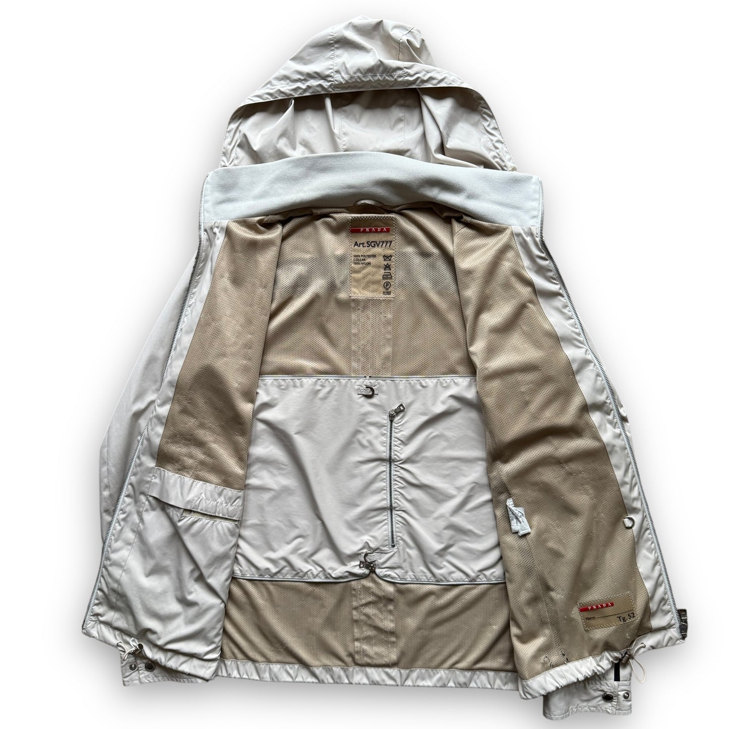 Prada Sport Packable Lightweight Nylon Jacket