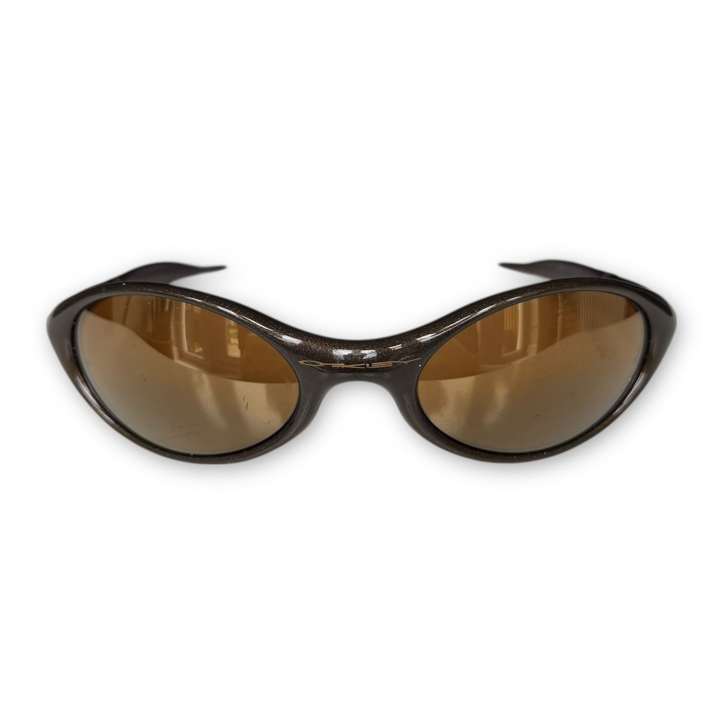 Oakley New Eye Jacket Black Gold/Gold Iridium