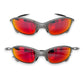 Oakley X-Metal Juliet Ruby Iridium + Side Blinders - X-MEN