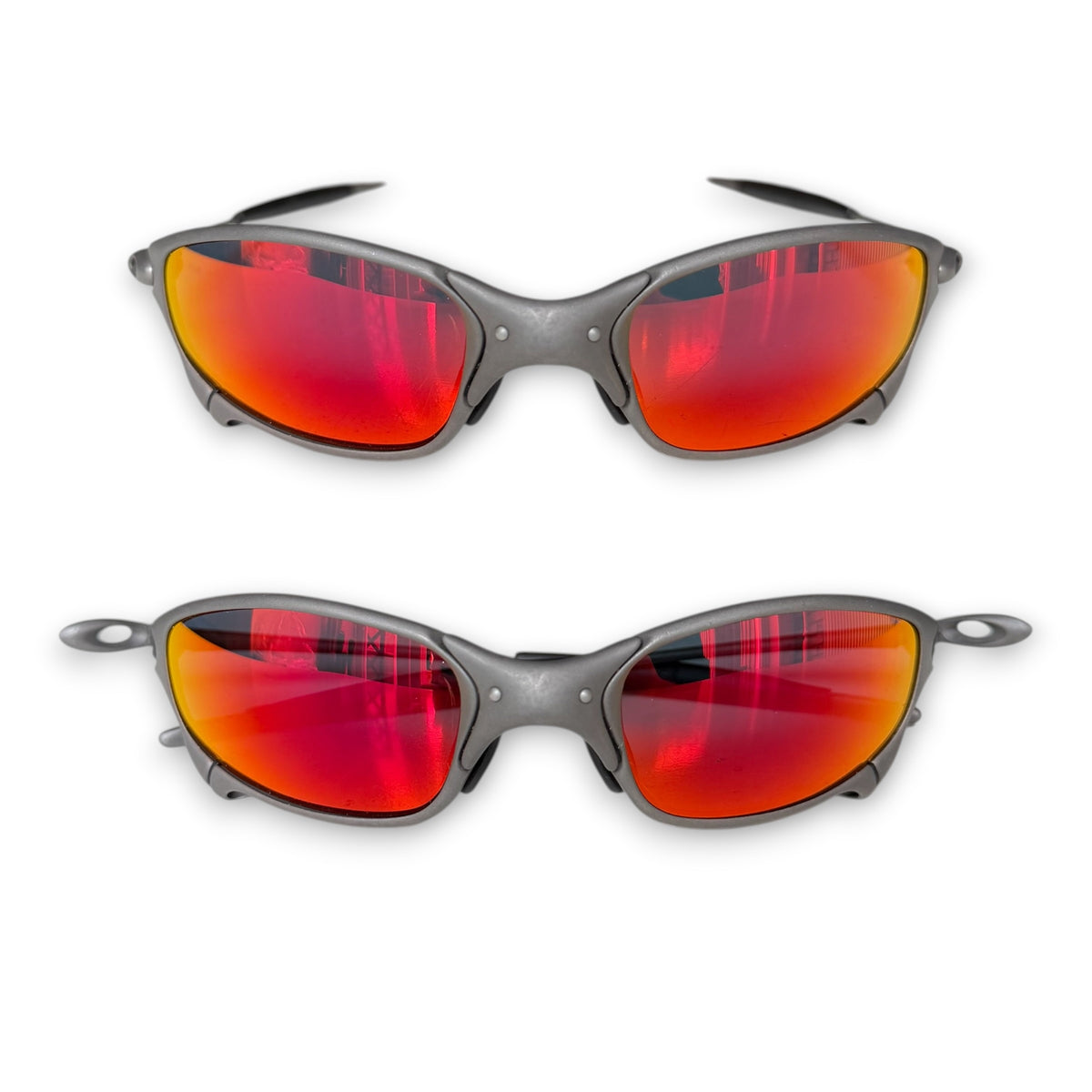 Oakley X-Metal Juliet Ruby Iridium + Side Blinders - X-MEN