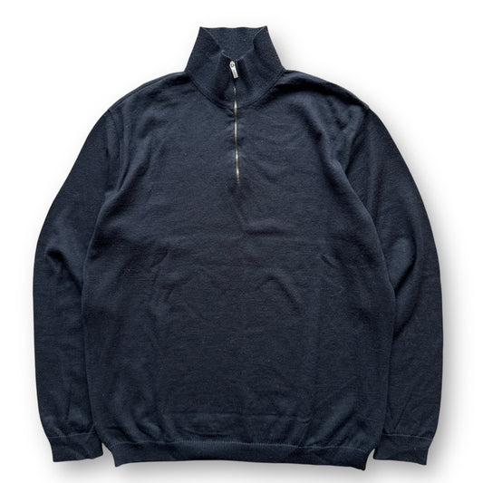 Zegna Sport Lightweight Wool 1/4 Zip