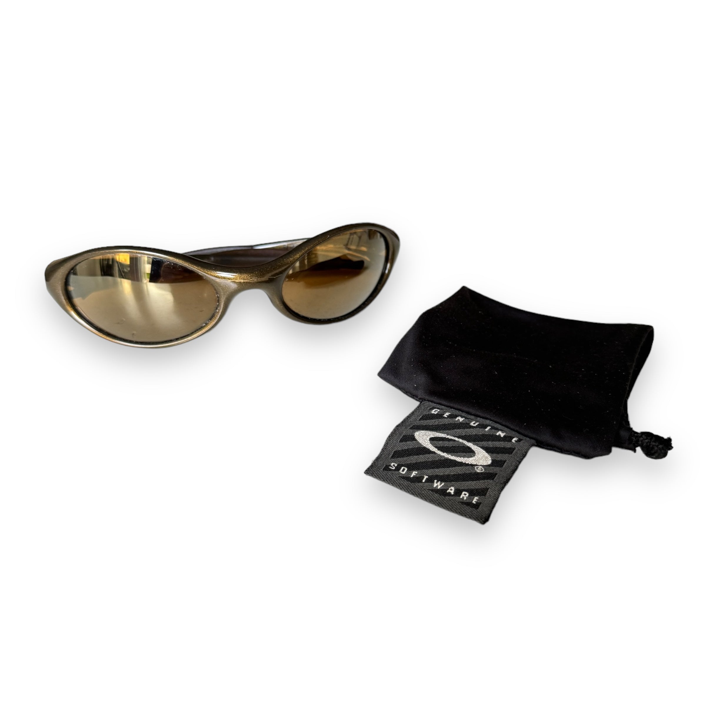 Oakley New Eye Jacket 'Black Gold/Gold Iridium' – 300700